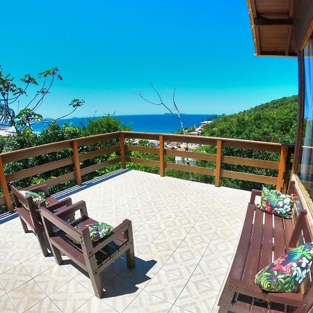 Casa Vista Privilegiada: Piscina E Conforto Garopaba Bagian luar foto