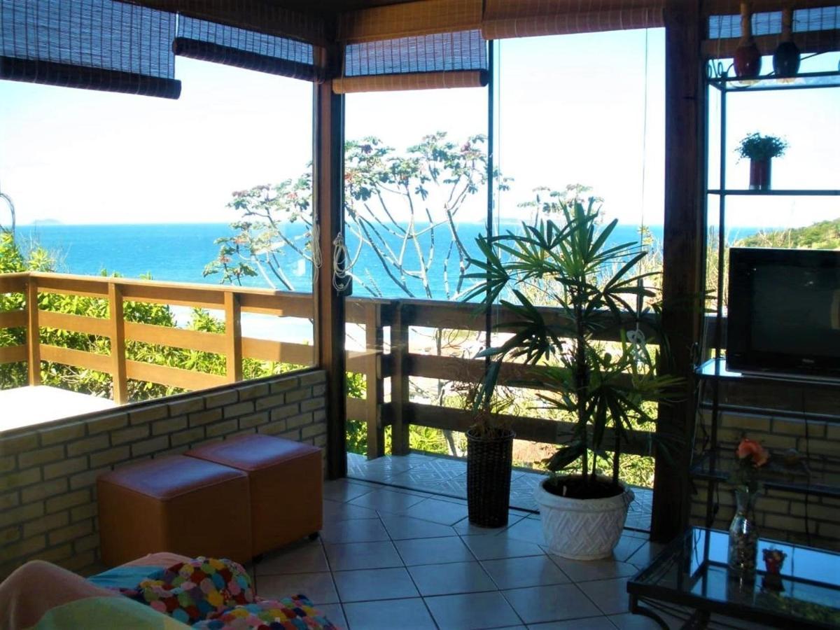 Casa Vista Privilegiada: Piscina E Conforto Garopaba Bagian luar foto