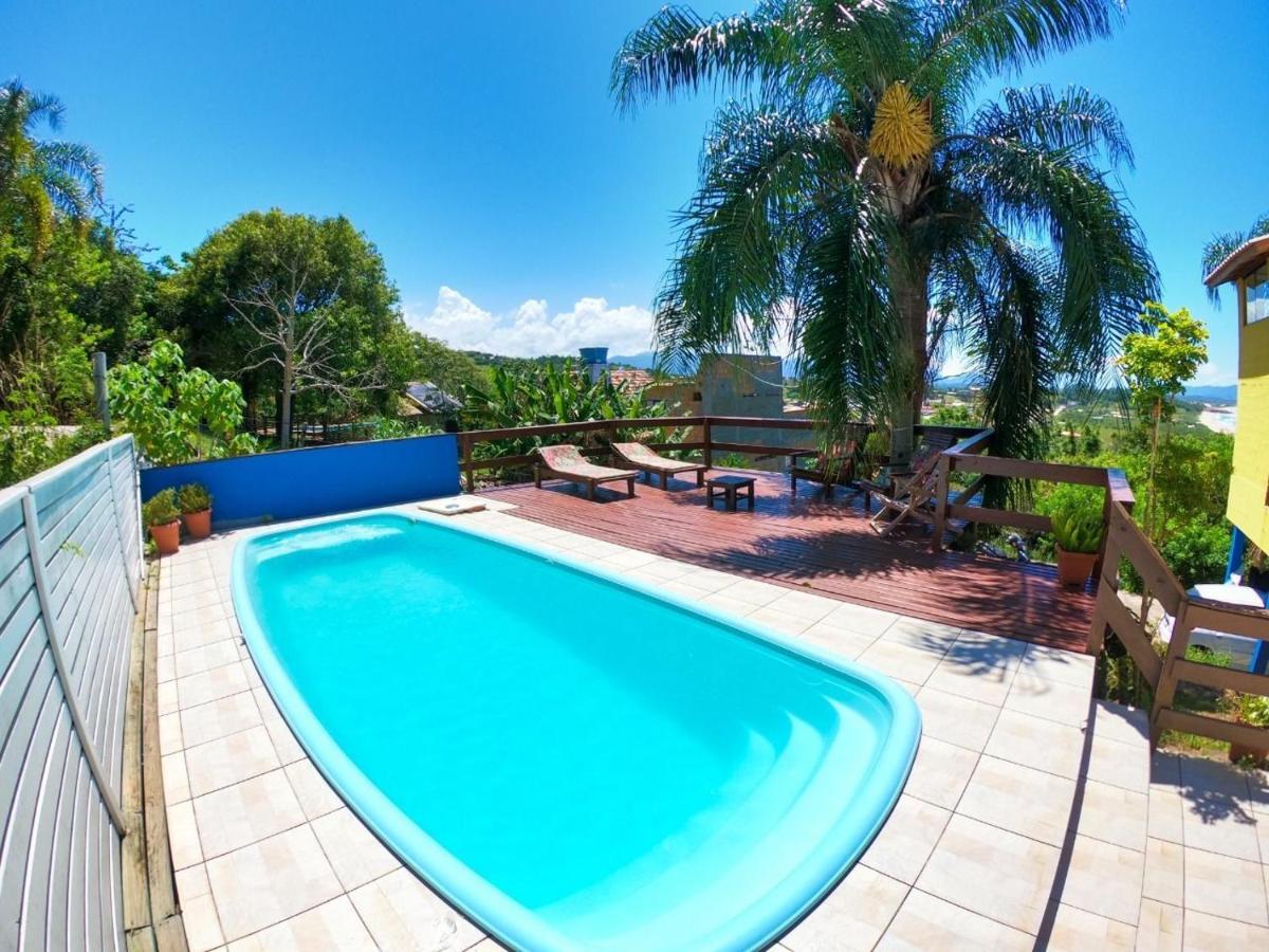 Casa Vista Privilegiada: Piscina E Conforto Garopaba Bagian luar foto
