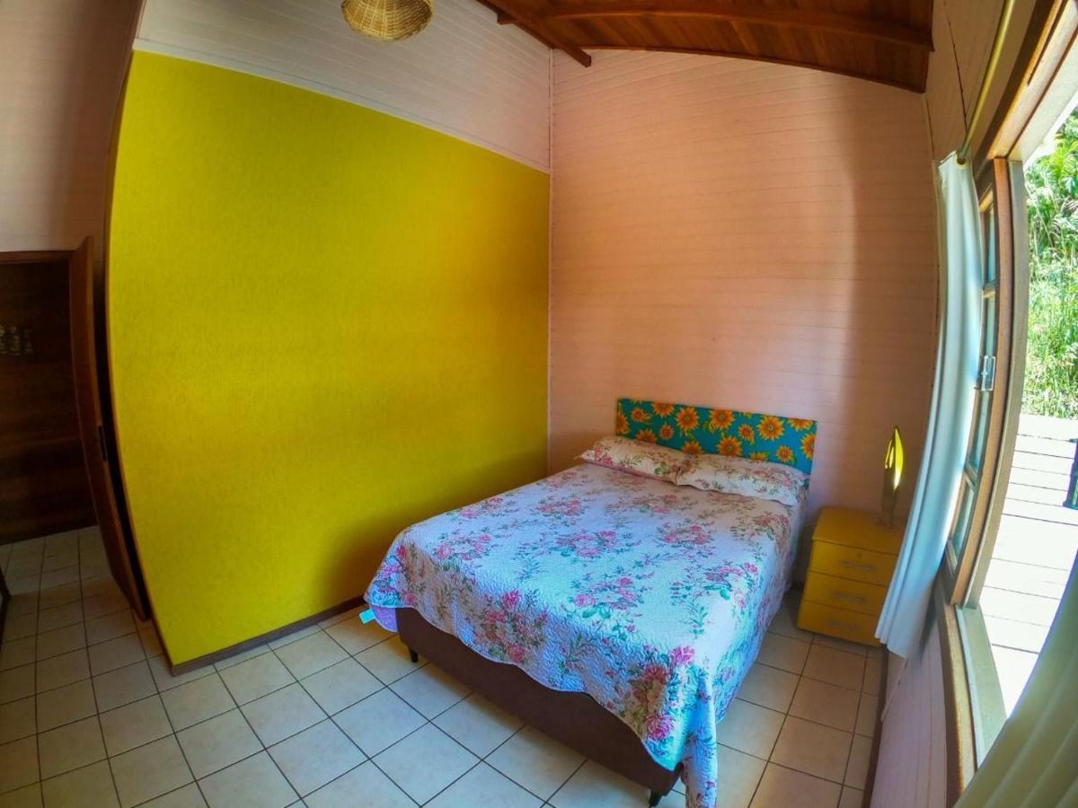 Casa Vista Privilegiada: Piscina E Conforto Garopaba Bagian luar foto